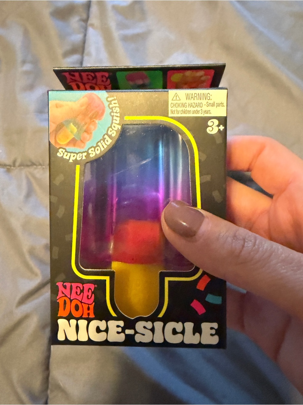 Authentic Needoh Nice-Sicle Super Soft Squish Toy - Multicolor